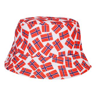 Solhat med Norske Flag