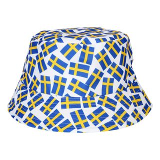 Solhatt med Svenska Flaggor