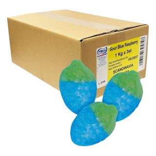 Sour Blue Raspberry Økonomipakke