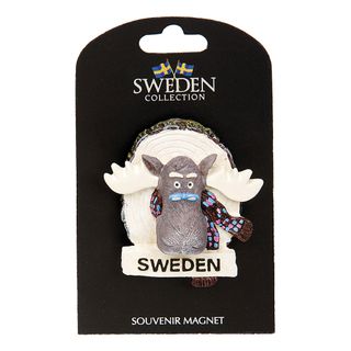 Souvenir Magnet Sverige Elg