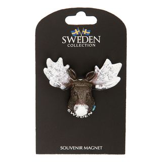 Souvenir Magnet Sweden Elghoved