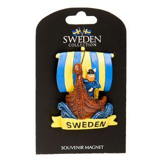 Souvenir Magnet Vikingeskib Sverige
