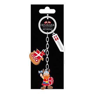Souvenir Nøglering Denmark Viking