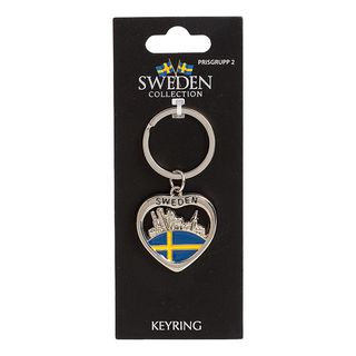 Souvenir Nøglering Sweden City