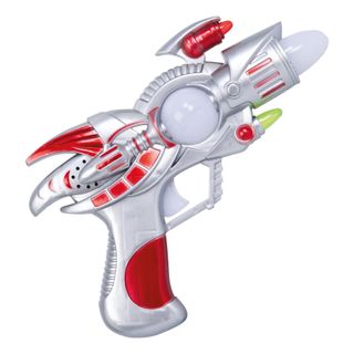 Space Gun med Lyd & Lys