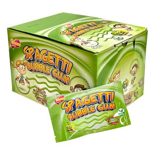 Spaghetti Bubble Gum Sour Apple Økonomipakke
