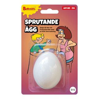 Sprutande Ägg Skämtartikel