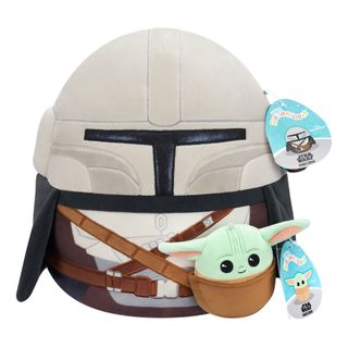 Squishmallows Star Wars Mandalorian & Grogu -pehmolelut