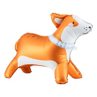 Stående Folieballon Corgi