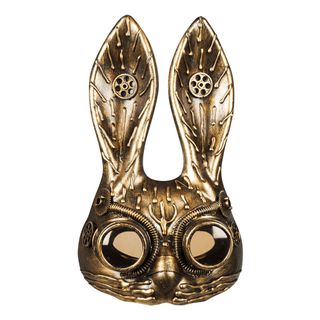 Steampunk Kanin Halvmaske