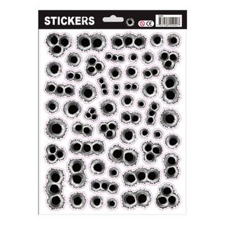 Stickers Skudhuller
