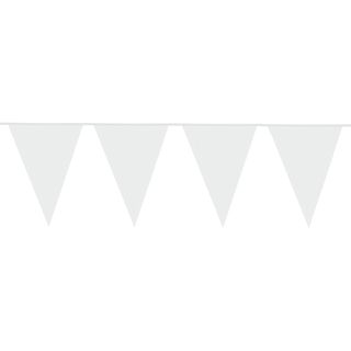 Stor Vimpelguirlande Hvid