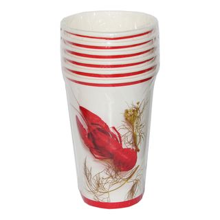 Store Papkrus Krebs med Dild