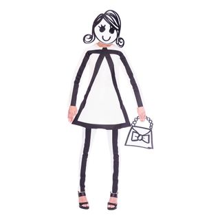 Stregmand Dame Kostume