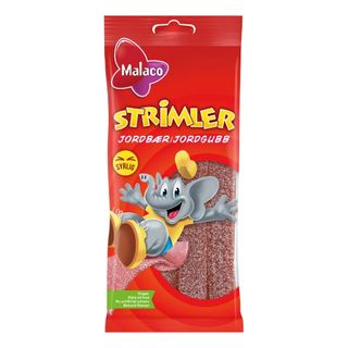 Malaco Strimler Strawberry
