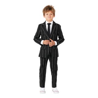 Suitmeister Boys Glow Pinstripe Svart Dress