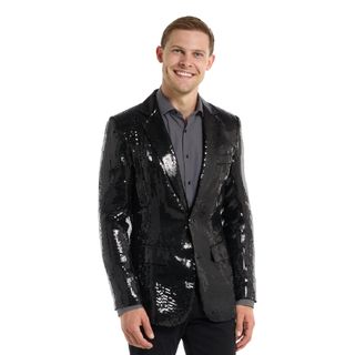Suitmeister Pailletblazer Sort