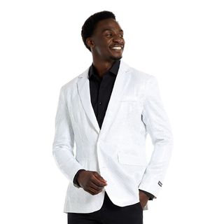Suitmeister Pailletblazer Hvid