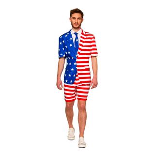 Suitmeister USA Flag Summer Jakkesæt