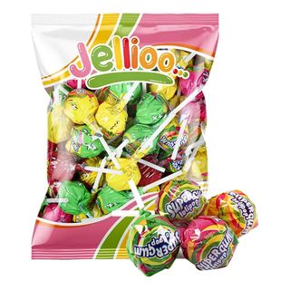 Jellioo Super Gum Lollipop Mix Økonomipakke