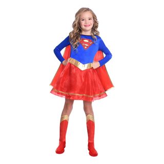 Supergirl Klassisk Børnekostume