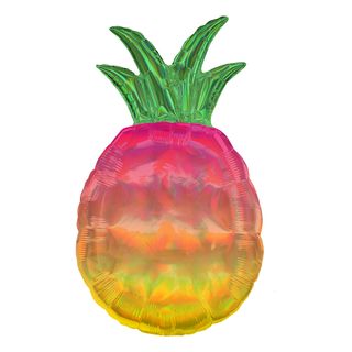 Folieballon Holografisk Ananas SuperShape