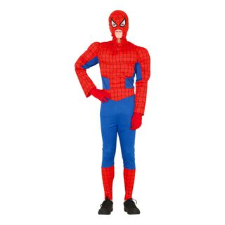 Superedderkop med Muskler Teen Kostume