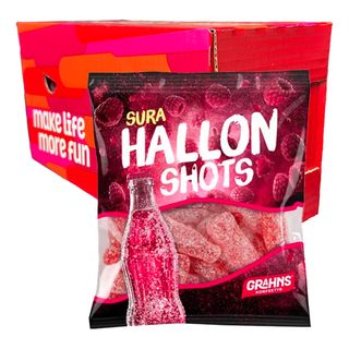 Grahns Sure Hindbærshots Storpak