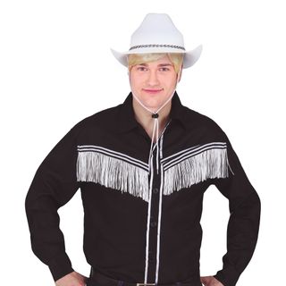 Sort Cowboyskjorte Herre