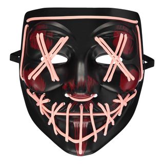 Blood Splatter Sort/Rød Maske