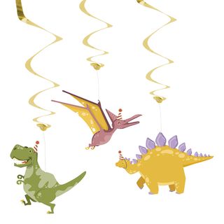 Swirls Dinosaurer Hængende Dekorationer