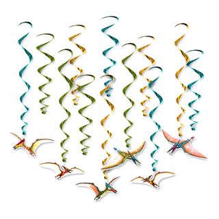 Swirls Dinosaurer Hængende Dekoration