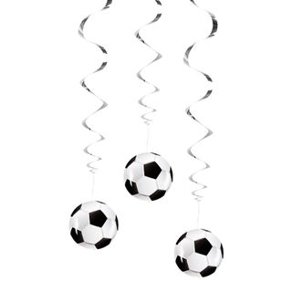 Swirls Fodbold Loftsdekoration