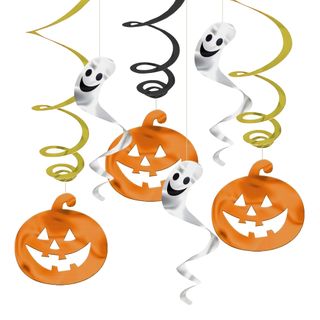Swirls Halloween Hængende Dekoration