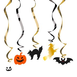 Swirls Happy Halloween Loftsdekoration