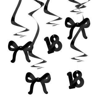 Swirls Tal 18 Sort
