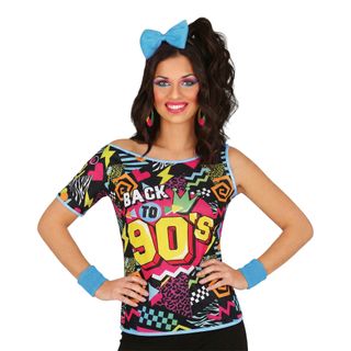 T-shirt Back to 90's Dame