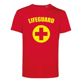 T-shirt Lifeguard Rød