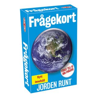 Tactic Jorden Runt Frågekort Resespel