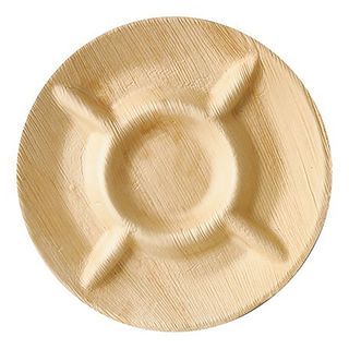 Tallerkener af Palmeblade 5-delt
