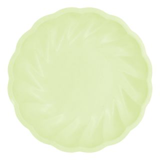 Tallerkener Runde Vert Decor Grøn