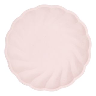 Tallerkener Runde Vert Decor Lyserød