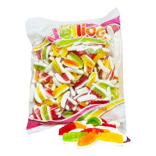 Jellioo Tænder Frugtsmag Gelé/Skum Økonomipakke
