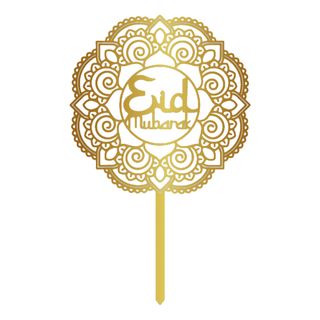 Kagedekoration Eid Mubarak