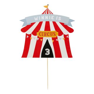 Kagedekoration Personlig Cirkus