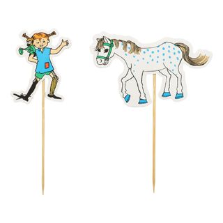Kagedekorationer Pippi Langstrømpe