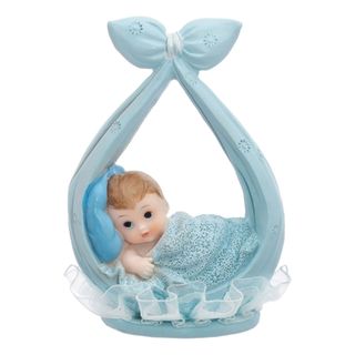 Kagefigur Babydreng i Halstørklæde