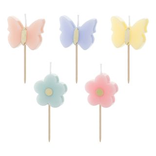 Kagelys Pastel Sommerfugle