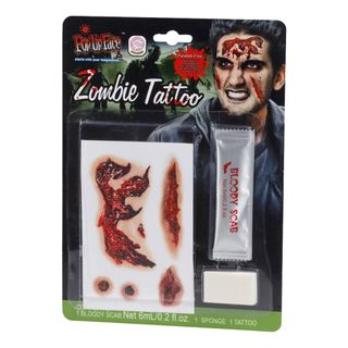 FaceOn Tatovering og Blodsæt Zombie