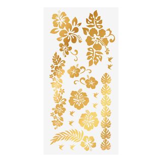 Tatoveringer Blomster Guld